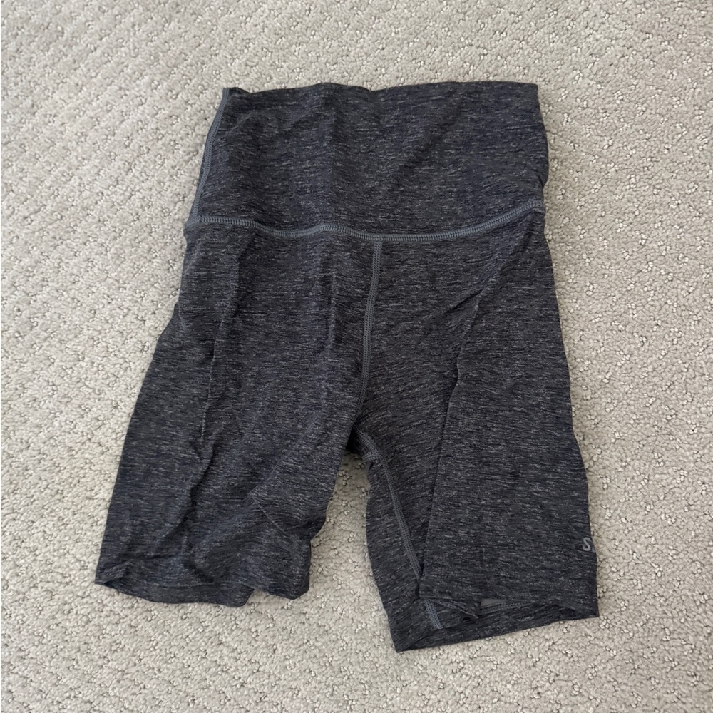 Splits59 Gray Bike Shorts High Waist Compression